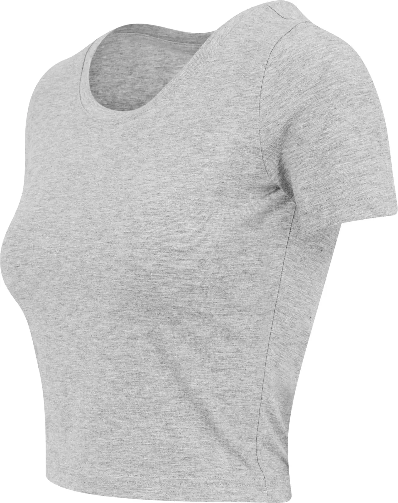 Build Your Brand Ladies Cropped Tee