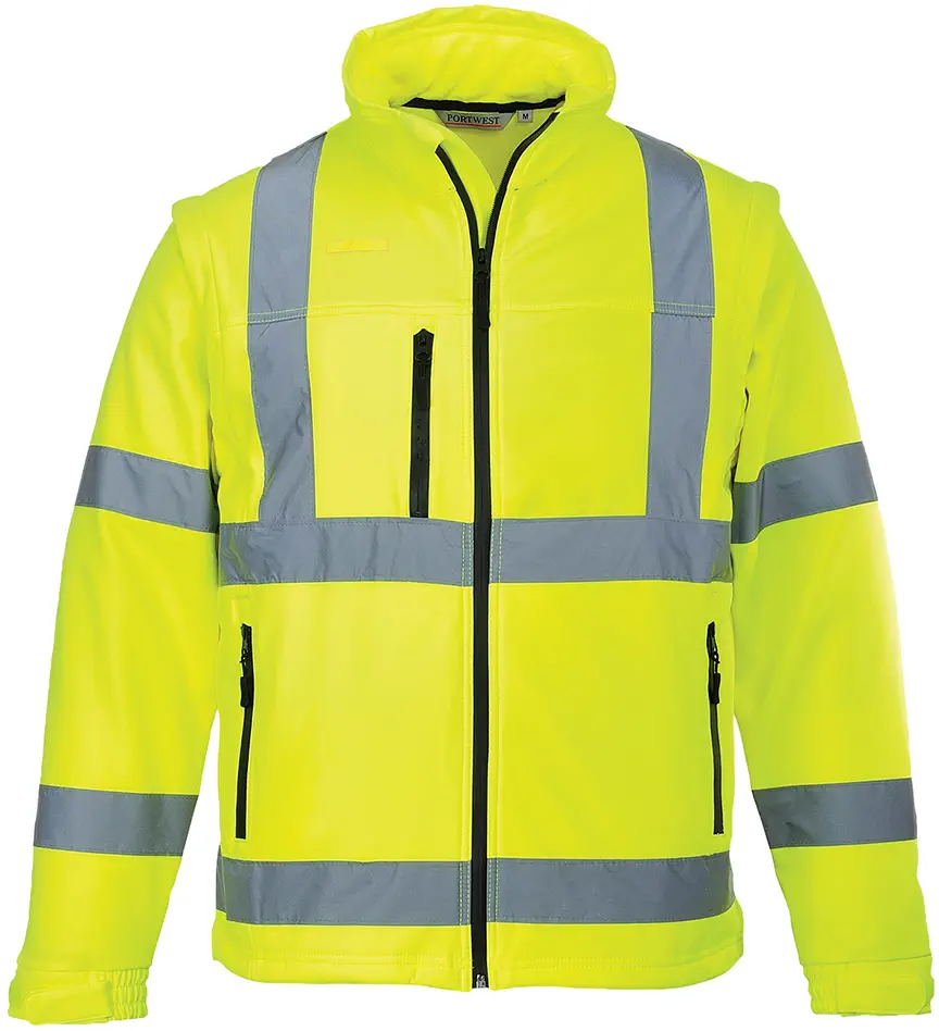 PORTWEST S428 Warnschutz 2-in-1 Softshell-Jacke (3L) PORTWEST S428 Warnschutz 2-in-1 Softshell-Jacke (3L)
