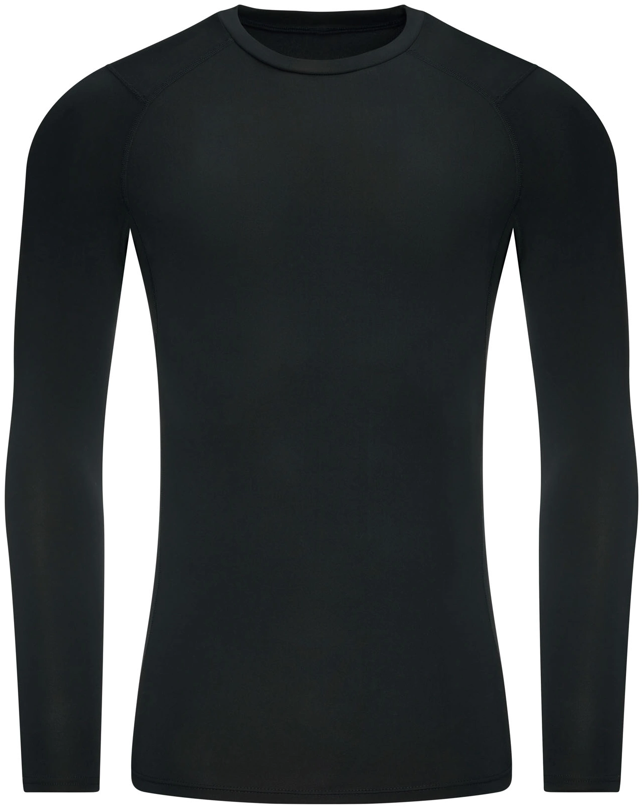 justcool-jc232-active-recycled-baselayer-jetblack-front-1 Just Cool Active Recycled Baselayer