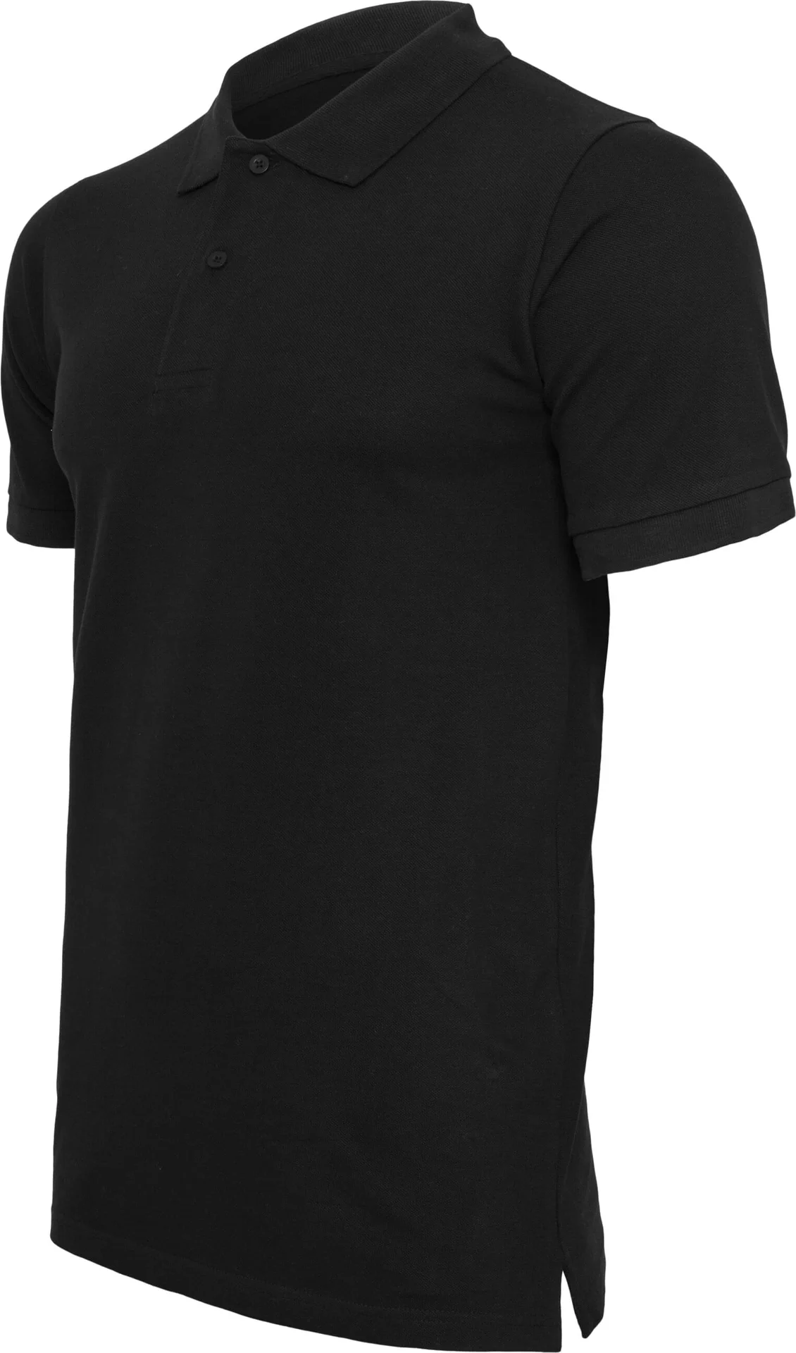 BuildYourBrand-BY008-polo-pique-shirt-black-left-6 Build Your Brand Polo Piqué Shirt
