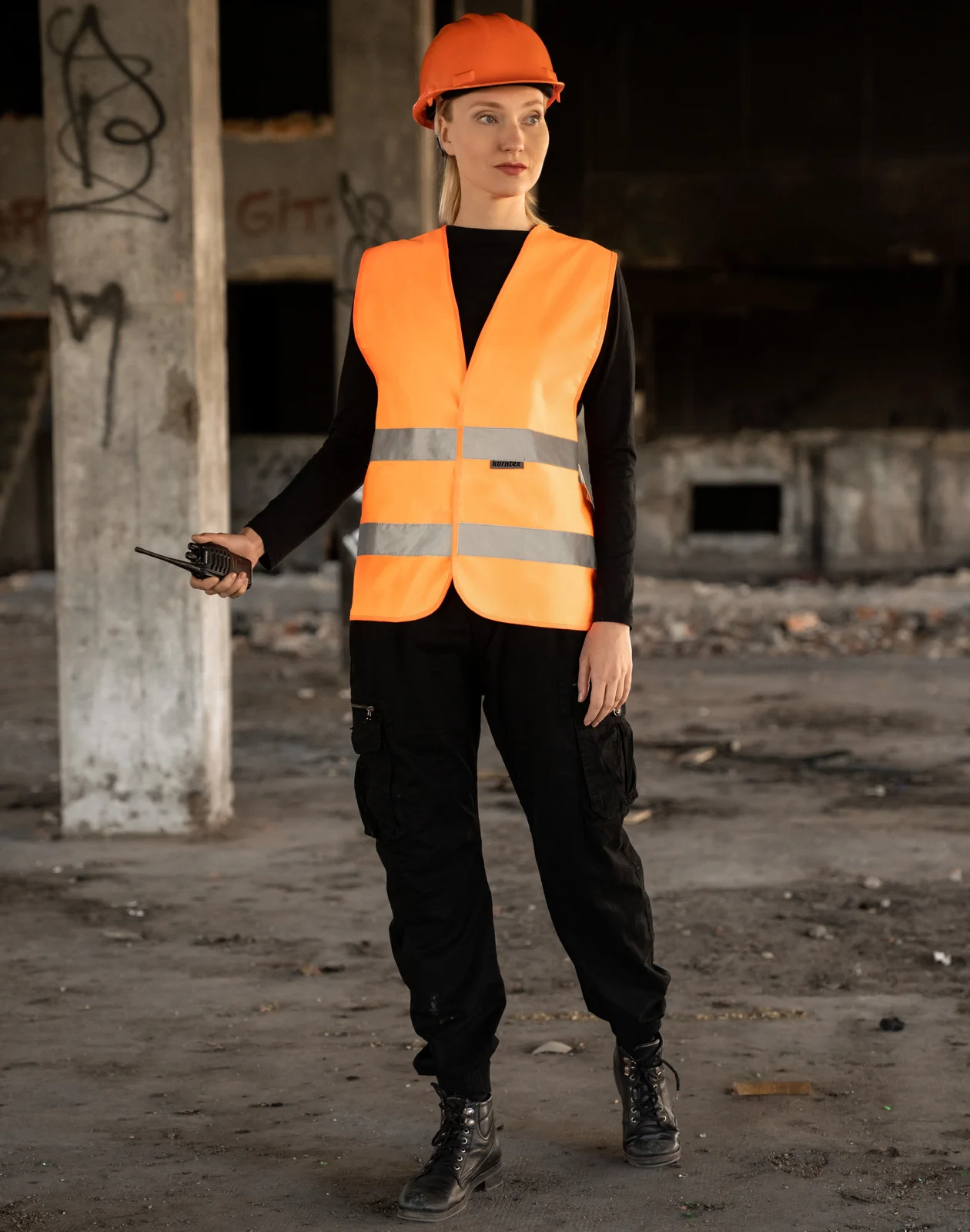 korntex-kxbm-robust-hi-vis-safety-vest-goeppingen-model-2 Korntex Warnweste Professional