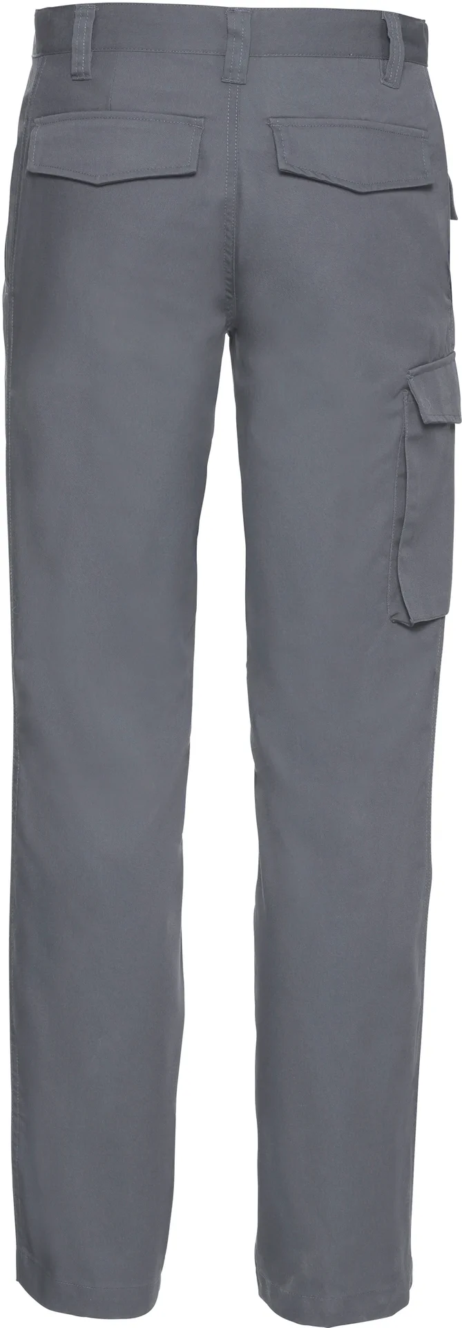 russell-r001m-poly-cotton-twill-trousers-convoygrey-back-5 Russell Workwear Polycotton Twill Trousers