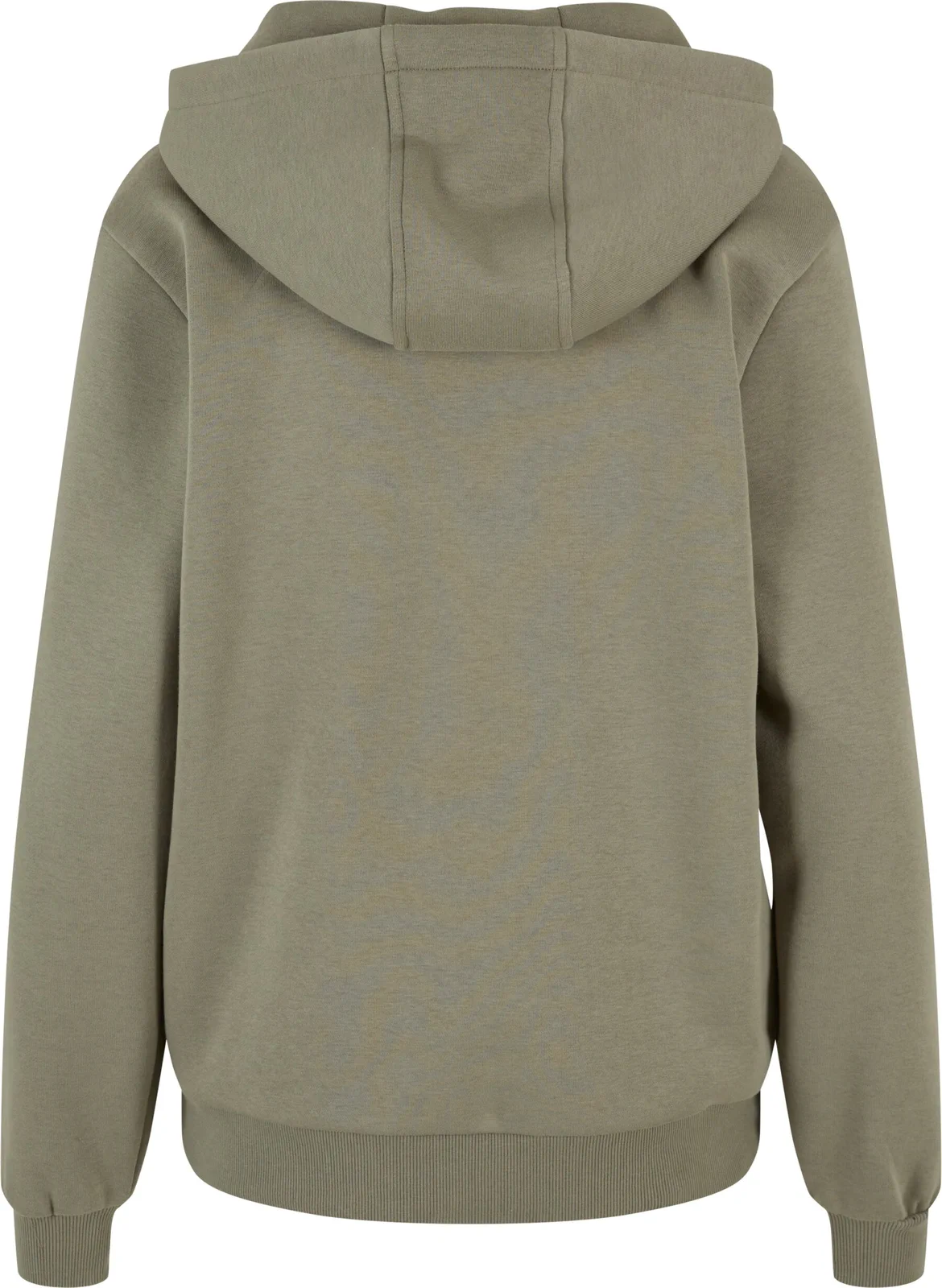 Build Your Brand Ladies Fluffy Hoody