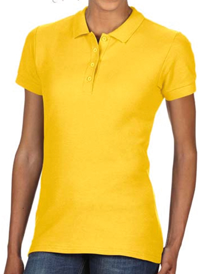 Gildan Softstyle® Ladies Double Piqué Polo Gildan Softstyle® Ladies Double Piqué Polo