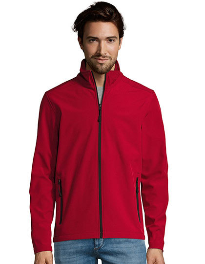 SOL'S Men's Softshell Zip Jacket Race SOL'S Men's Softshell Zip Jacket Race