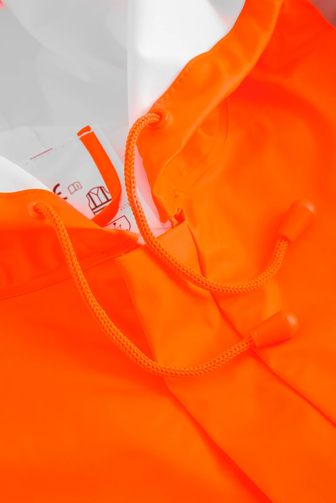 Lyngsøe FR-LR55-RWS Flammhemmende Hi-Vis Regenjacke