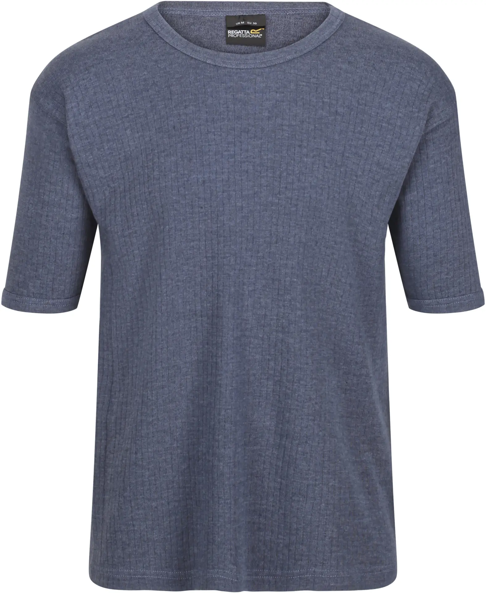 regatta-tru111-thermal-short-sleeve-vest-denim-front-2 Regatta Thermal Short Sleeve Vest