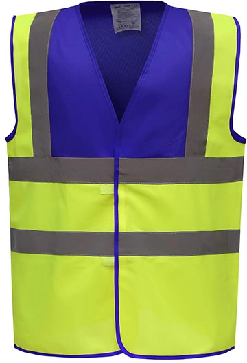 YOKO High Visability 2 Bands & Braces Waistcoat