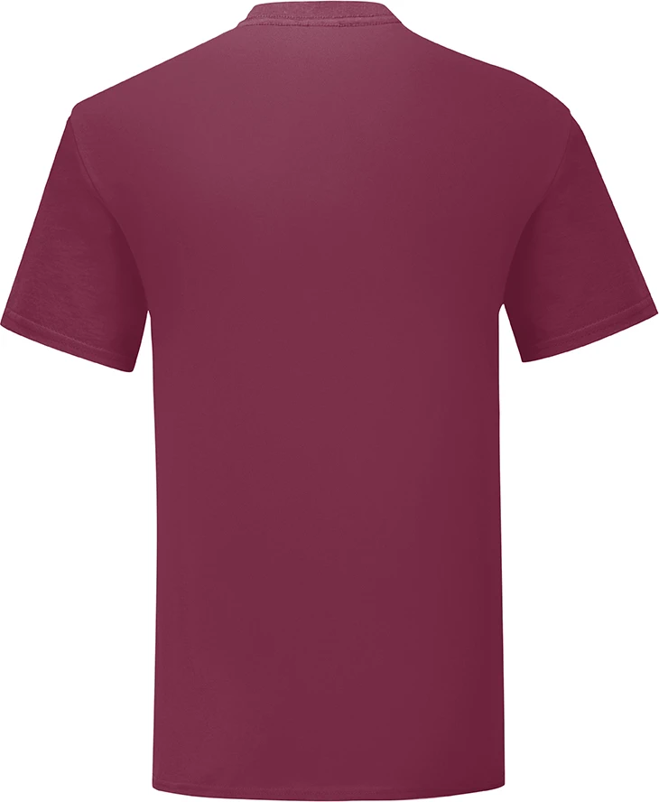 fruit-of-the-loom-61-430-0-iconic-t-shirt-burgundy-6 F.O.L. Iconic T