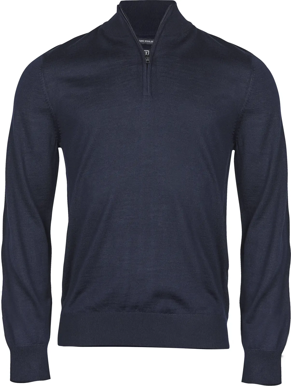 tee-jays-6010-mens-half-zip-navy-front-1 Tee Jays Men's Half Zip