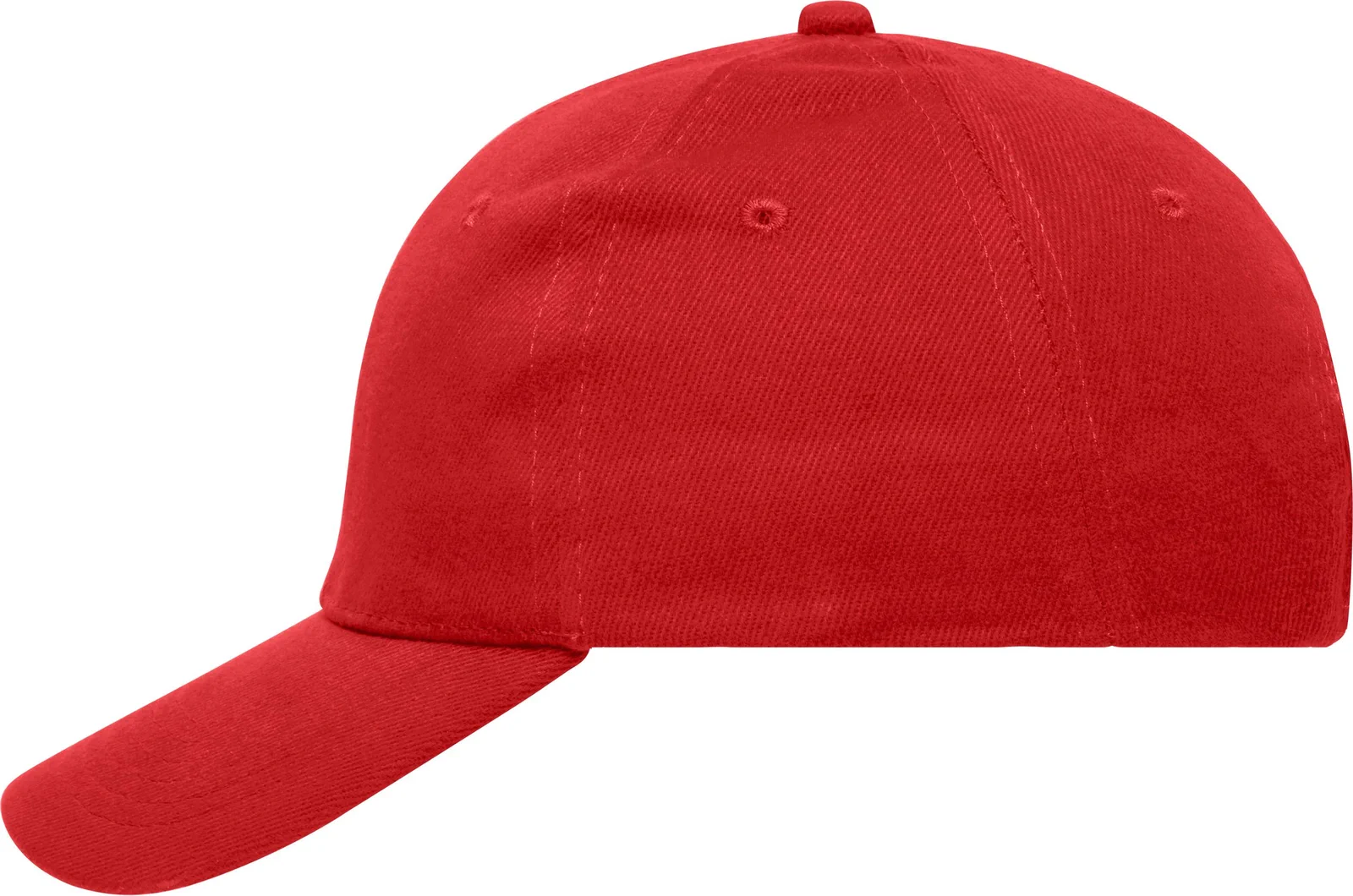 daiber-mb091-6-panel-cap-heavy-cotton-red-left-4 daiber 6-Panel Cap Heavy Cotton