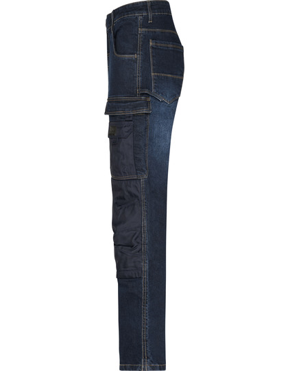 James & Nicholson Workwear Stretch-Jeans