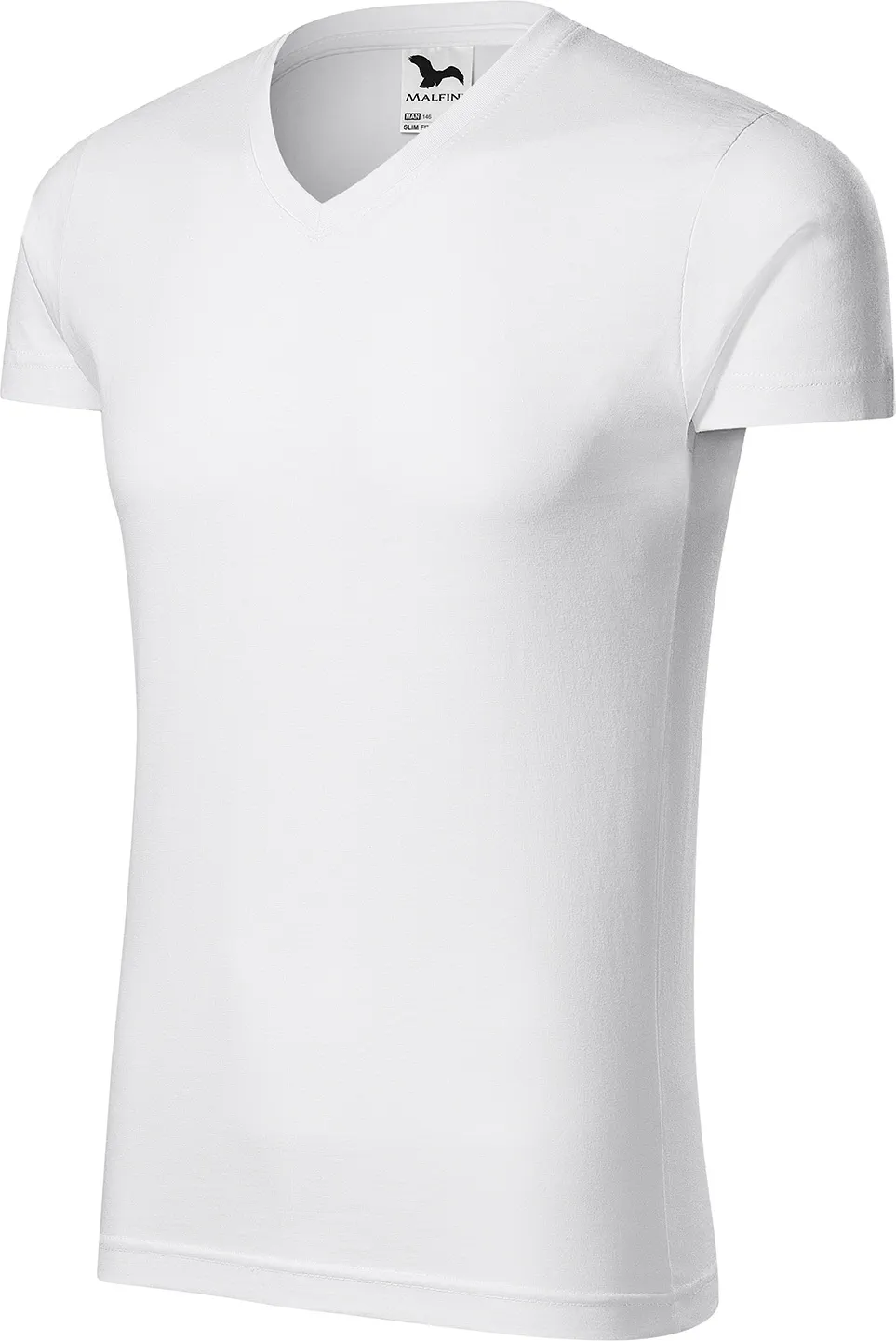 MALFINI T-Shirt Slim Fit V-Neck 146