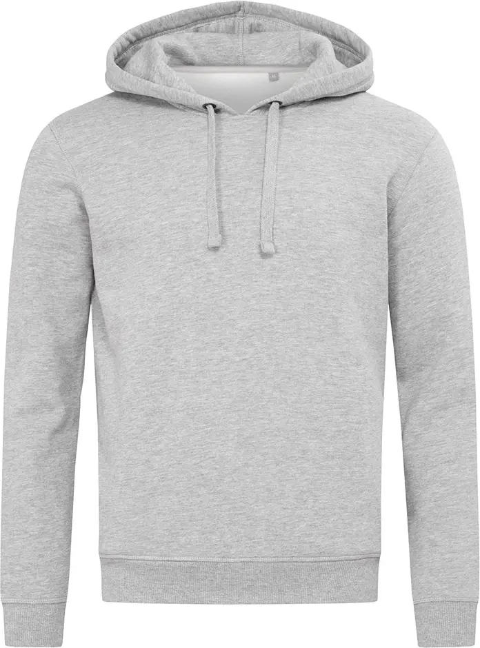 stedman-st5630-side-pocket-hoodie-select-unisex-greyheather-front-4 Stedman Recycled Unisex Sweat Hoodie