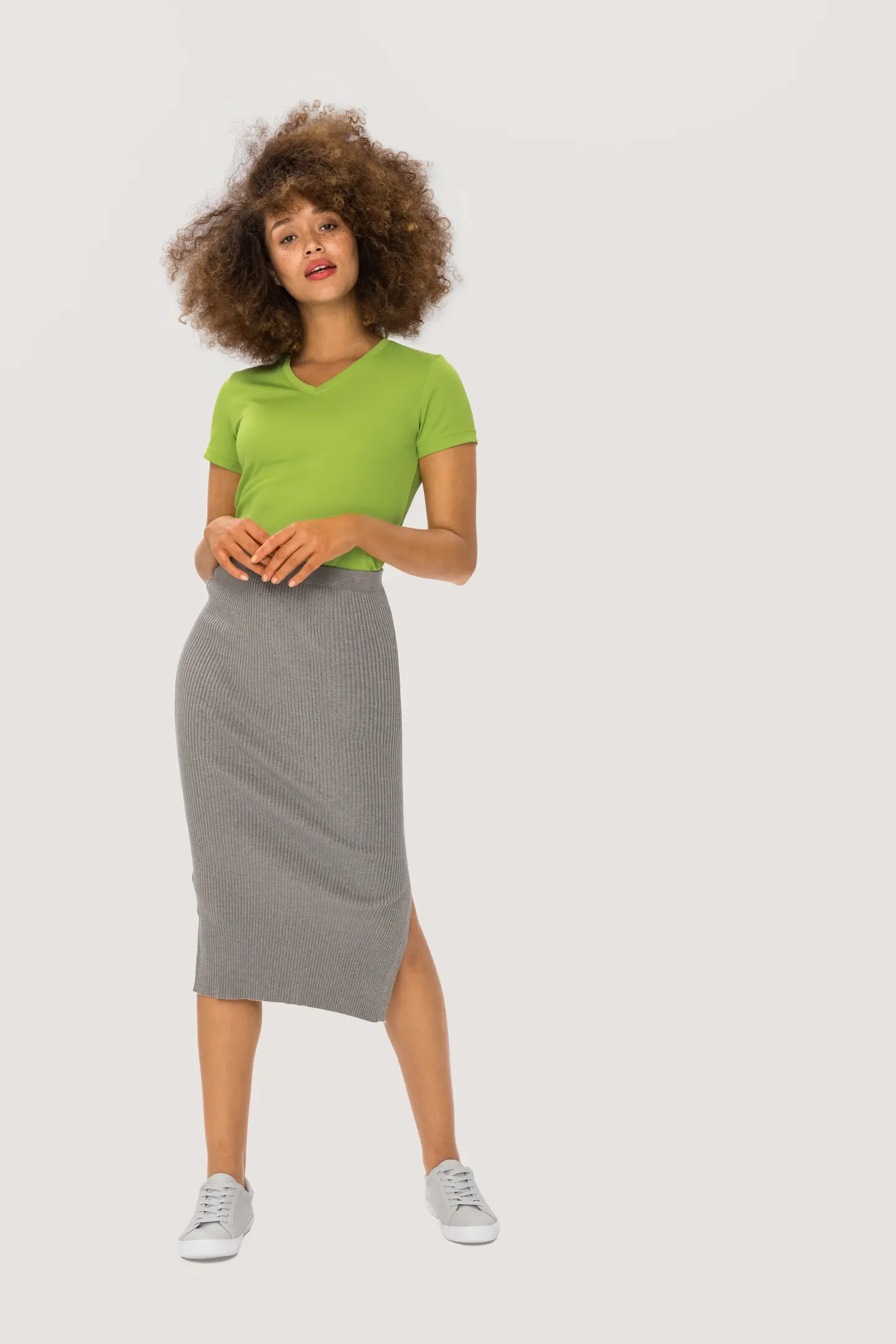 HAKRO Women-V-Shirt 187 Coolmax