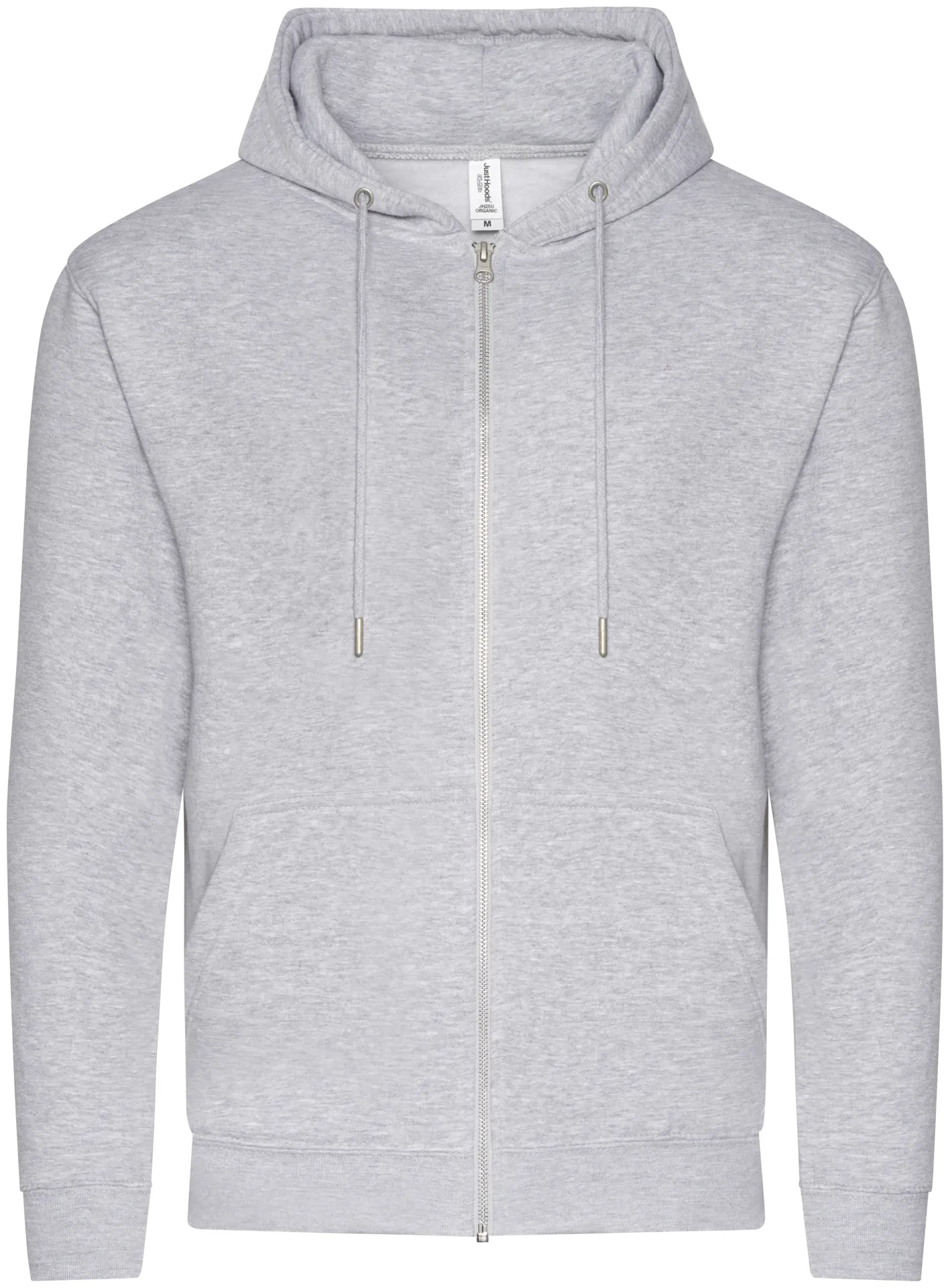 justhoods-jh250-organic-zoodie-heathergrey-front-1 Just Hoods Organic Zoodie