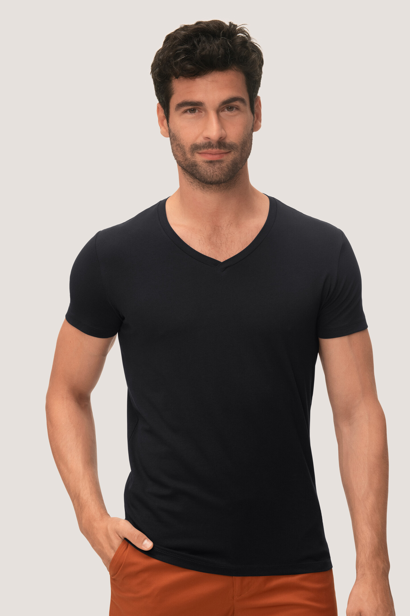 HAKRO V-Shirt 272 Stretch