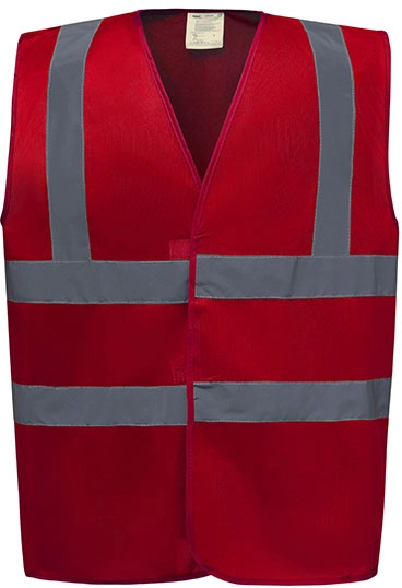 YOKO High Visability 2 Bands & Braces Waistcoat