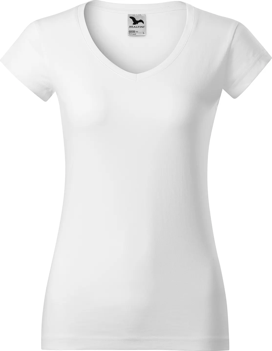 MALFINI T-Shirt Damen Fit V-Neck 162