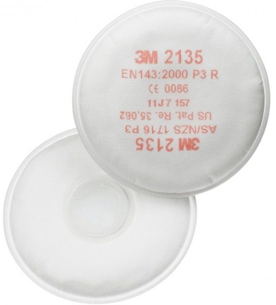 3M Partikelfilter Bajonett 2135 P3 R 3M Partikelfilter Bajonett 2135 P3 R
