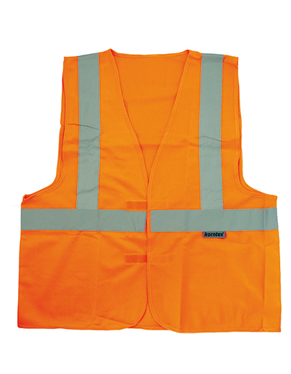 Korntex Hi-Vis Safety Vest With 3 Reflective Stripes Bremen