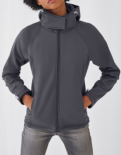 B&C Hooded Softshelljacke Women