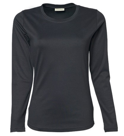 TEE JAYS Ladies Long Sleeve Interlock Tee