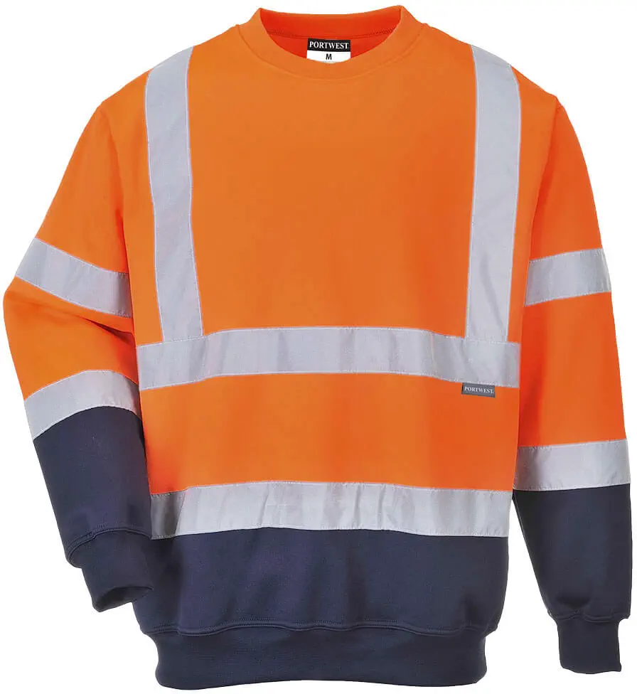 PORTWEST B306 Warnschutz-Kontrast Sweatshirt PORTWEST B306 Warnschutz-Kontrast Sweatshirt