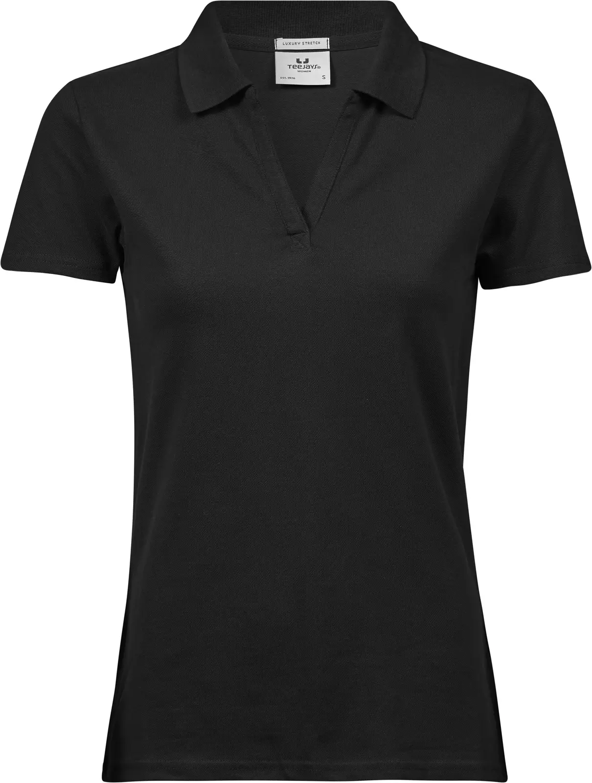 Tee Jays Womens Luxury Stretch V-Neck Polo