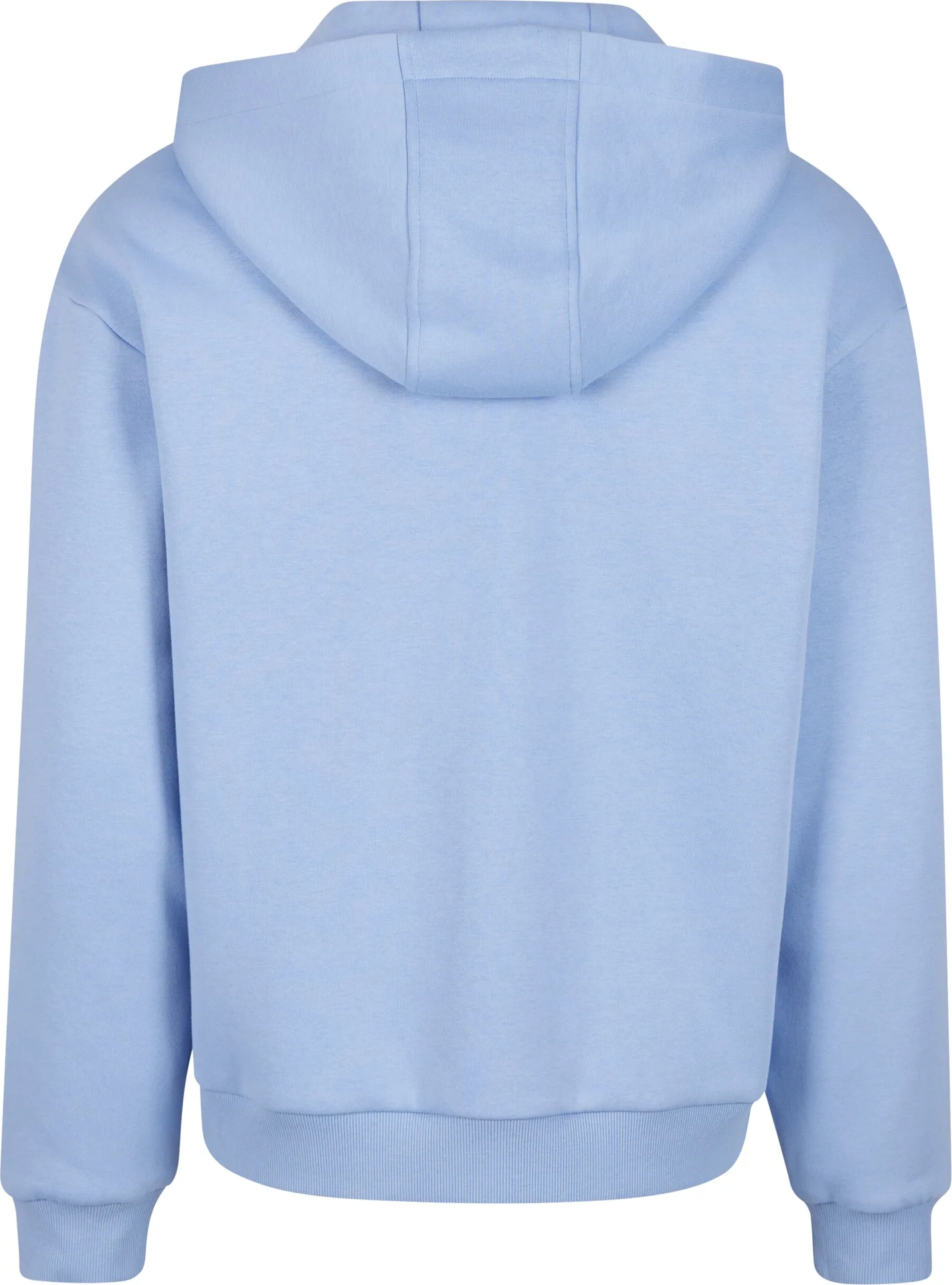 Build Your Brand Fluffy Zip Hoody