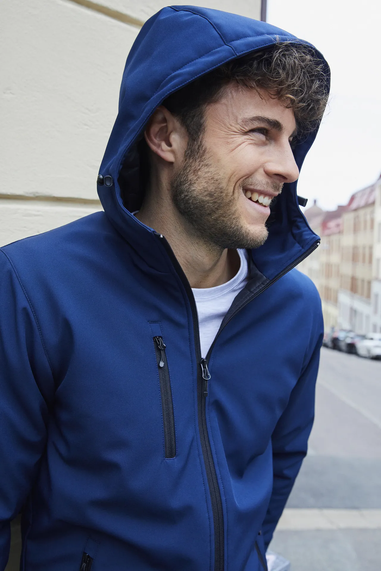 CLIQUE Wattierte Herren Softshelljacke