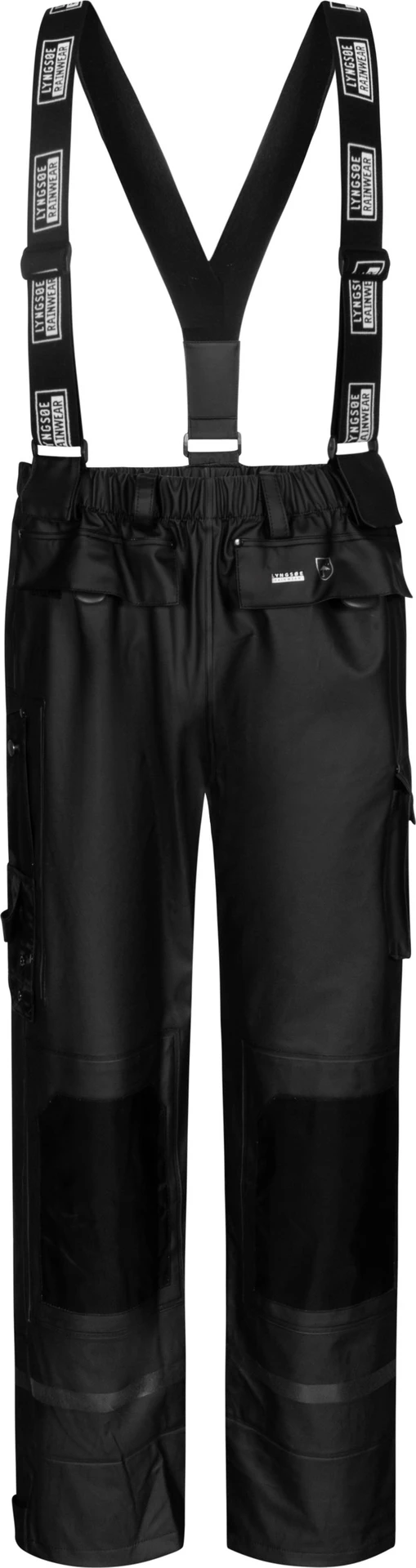 lyngsoe-lr7012-regenhose-schwarz-front-1 Lyngsøe LR7012 Regenhose