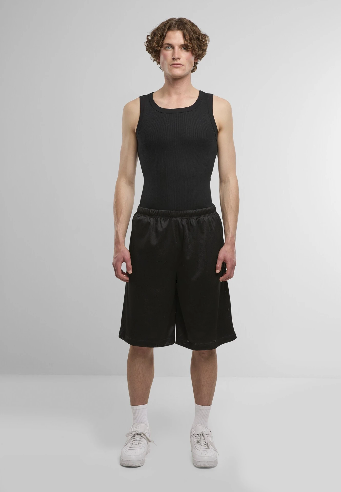 Build Your Brand Mesh Shorts