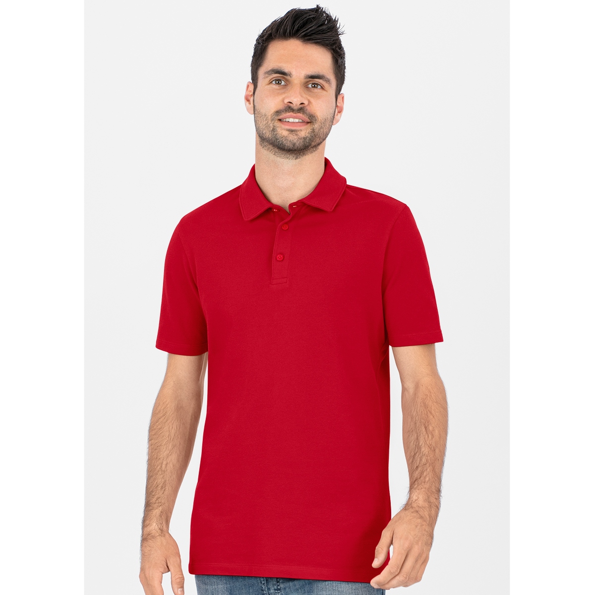 JAKO Polo Organic Herren Stretch