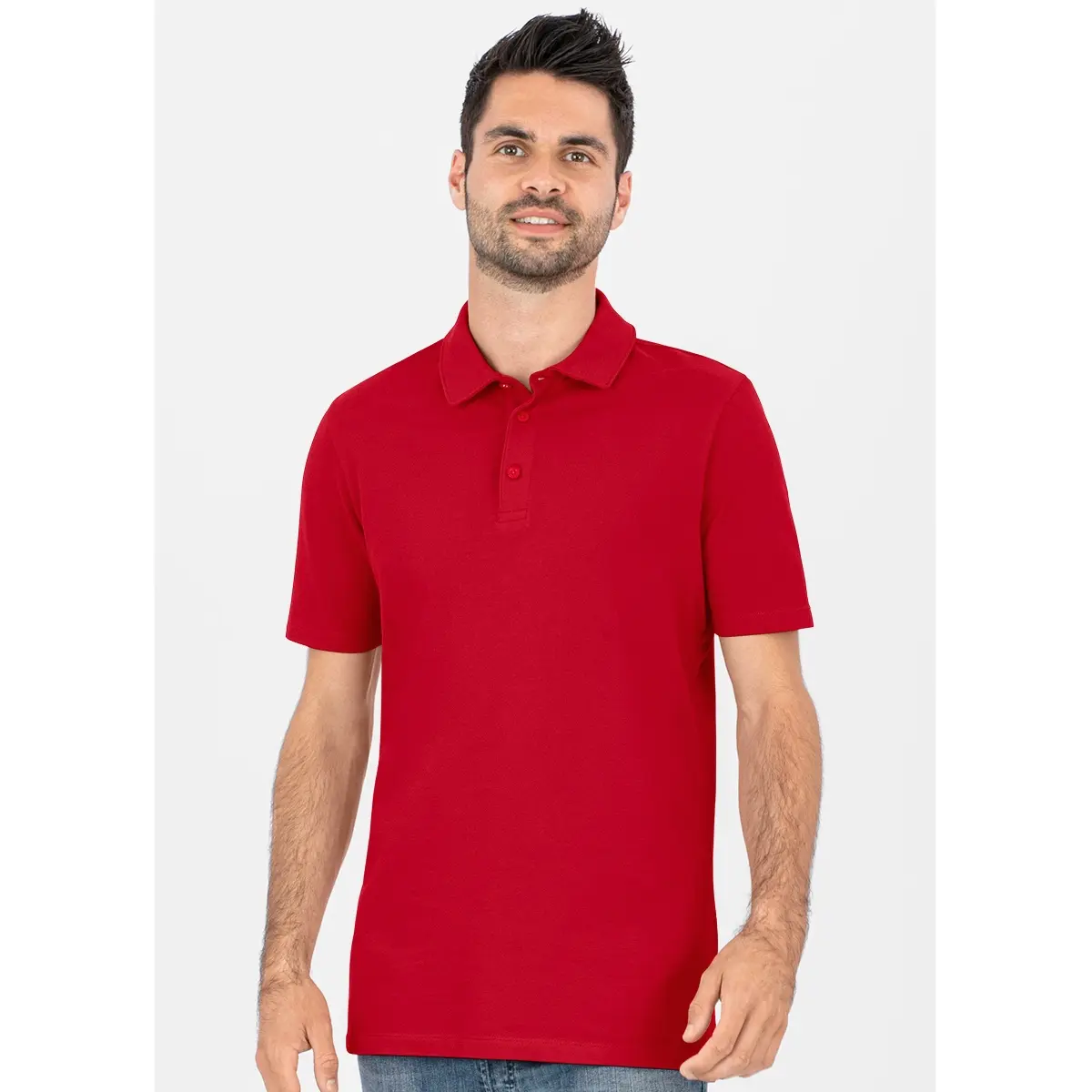 JAKO Polo Organic Herren Stretch