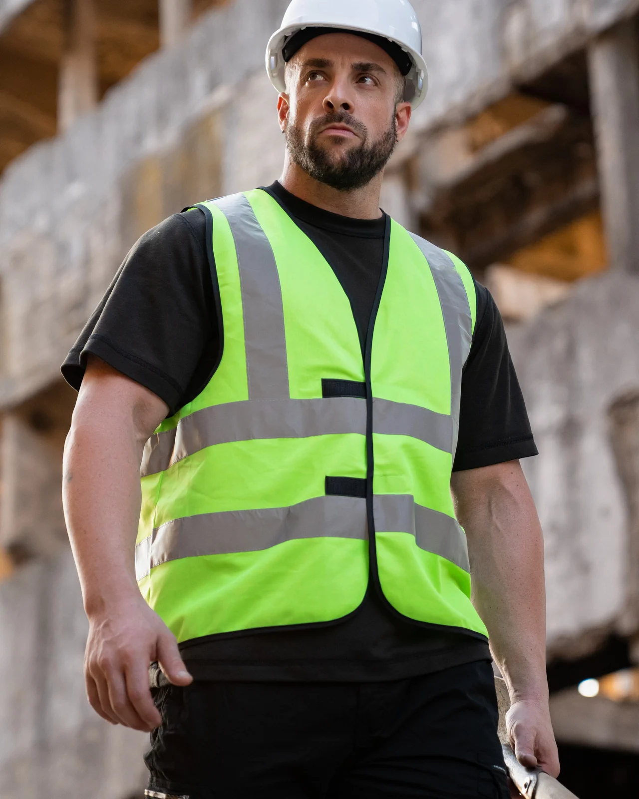 Korntex Hi-Vis Safety Vest With 4 Reflective Stripes Hannover