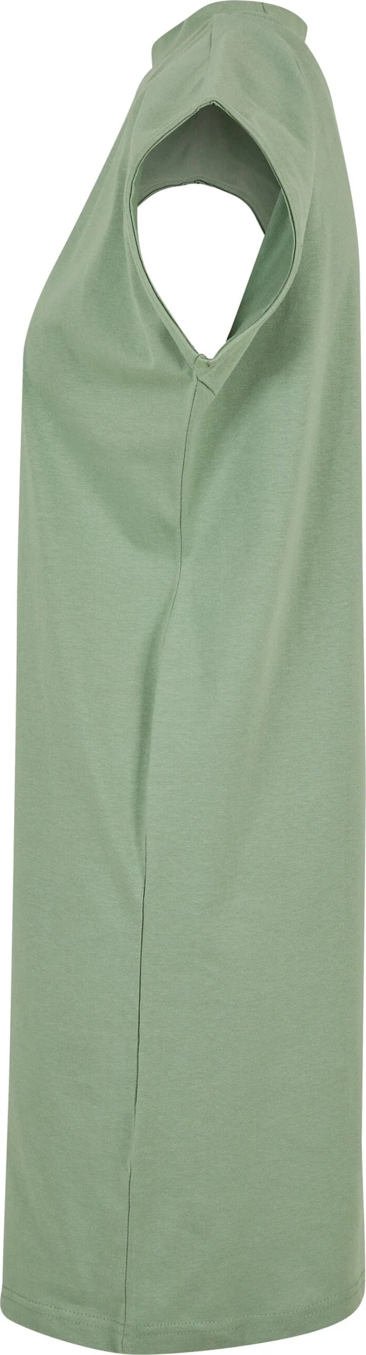 Build Your Brand Ladies Turtle Extended Shoulder Dress
