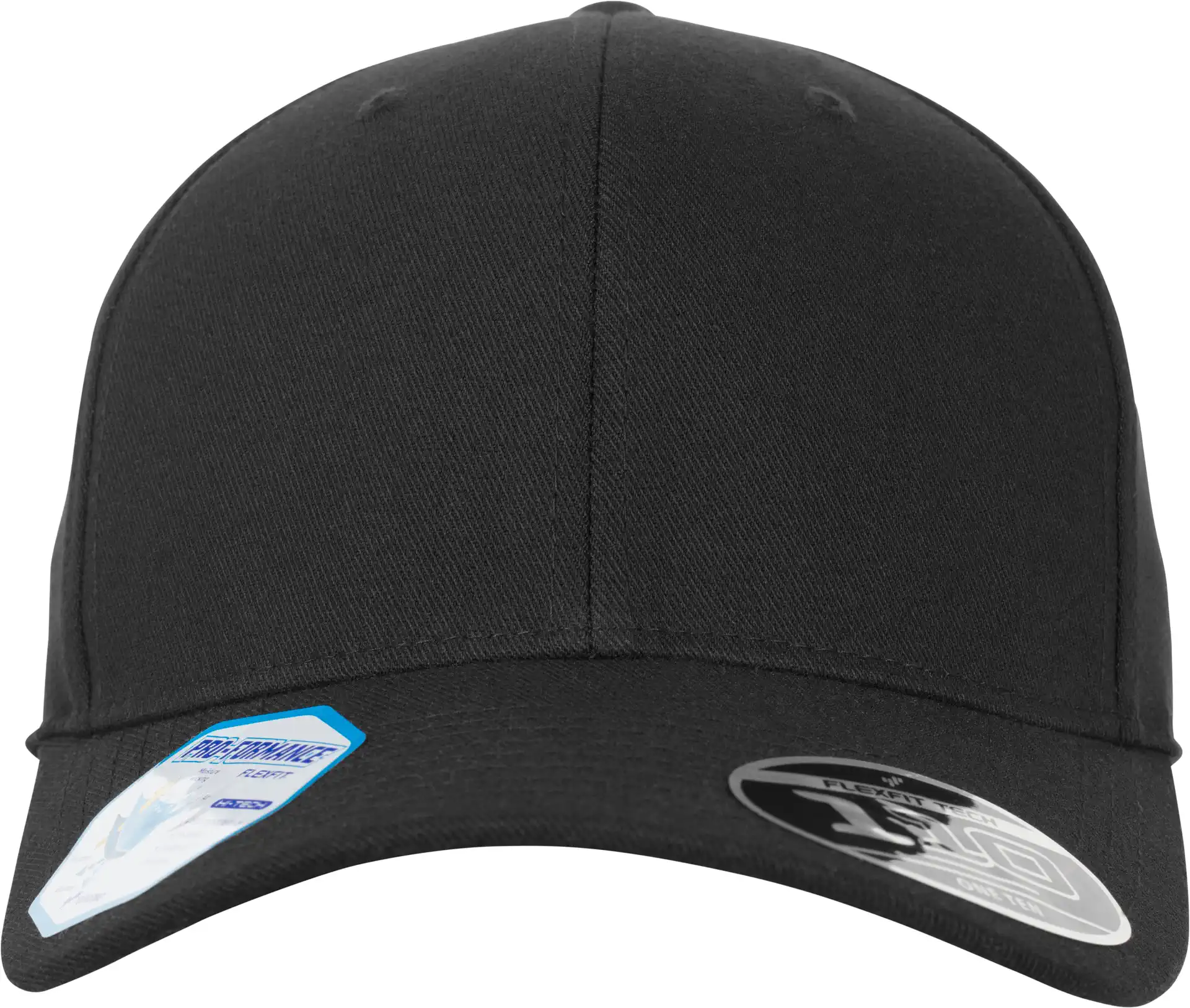 flexfit-110c-pro-formance-cap-black-front-2 FLEXFIT 110 Pro-Formance Cap