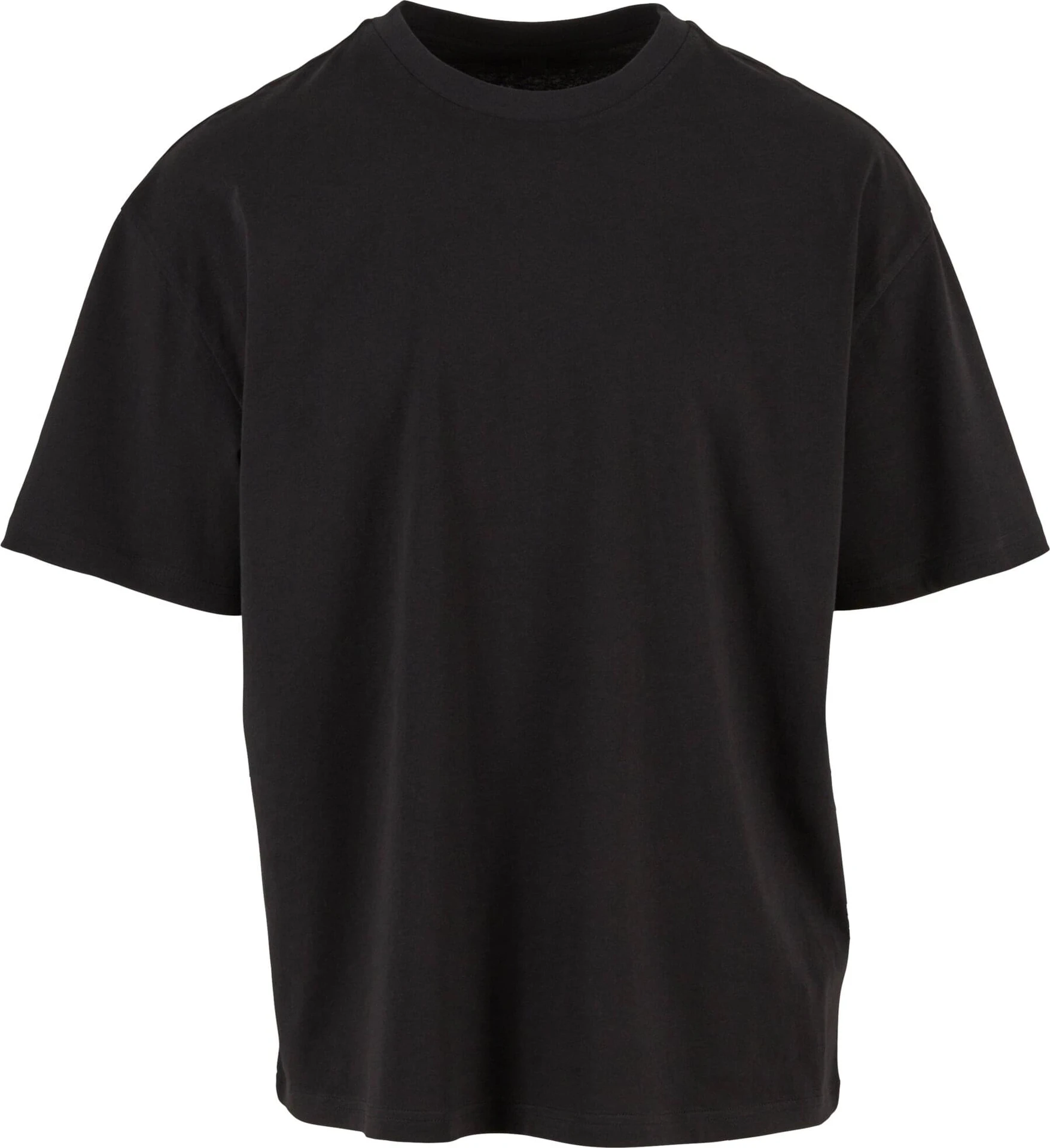 BYB-BB035-light-basic-loose-t-shirt-black-front-4 Build Your Brand Light Basic Loose Tee
