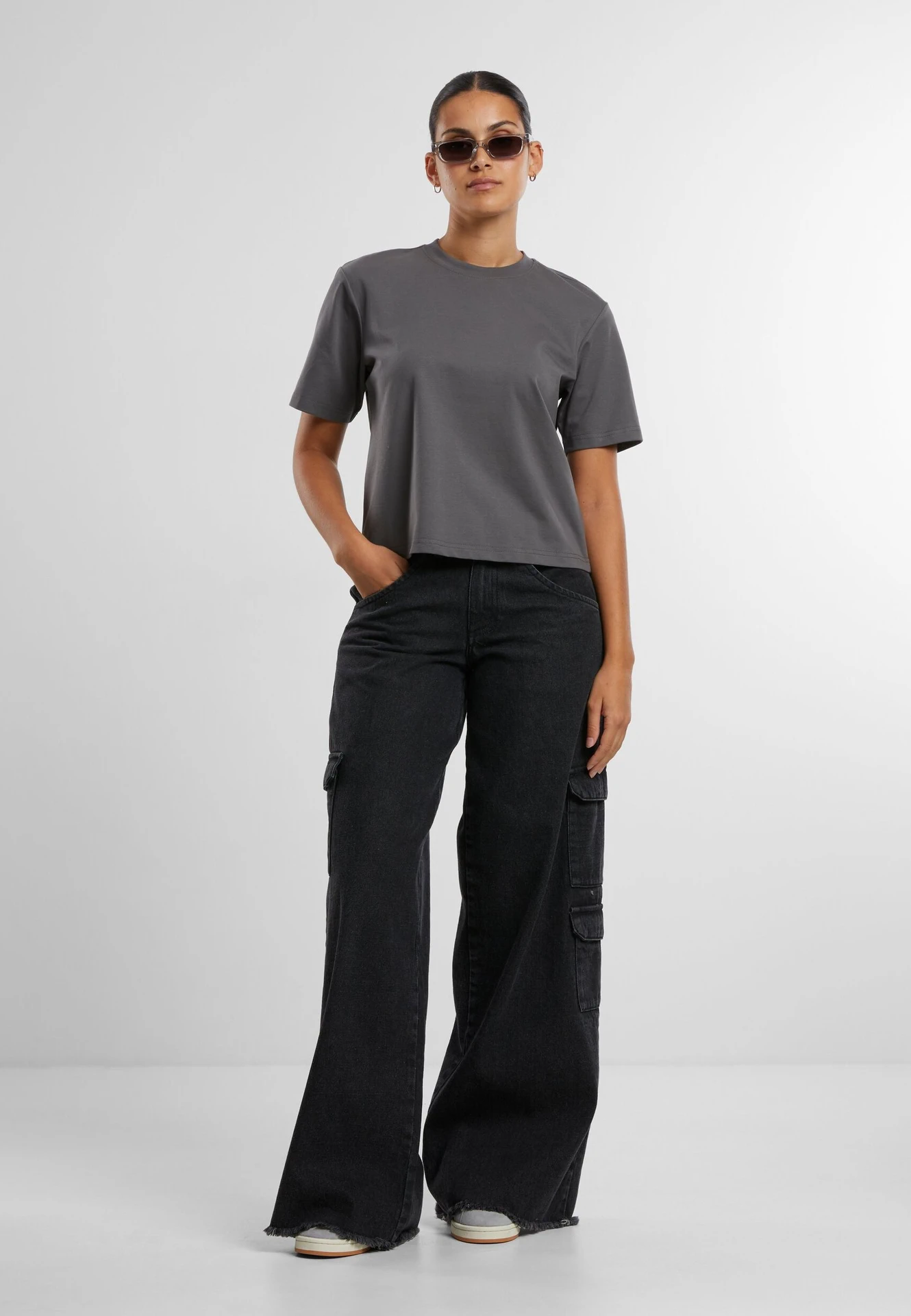Build Your Brand Sorona® Ladies Regular Boxy Tee