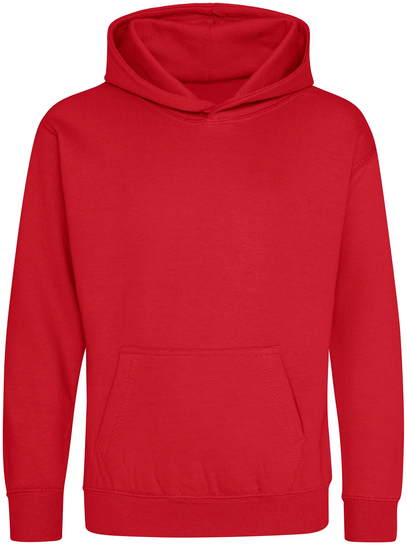 justhoods-jh001j-kids-hoodie-firered-front-1 Just Hoods Kids Hoodie