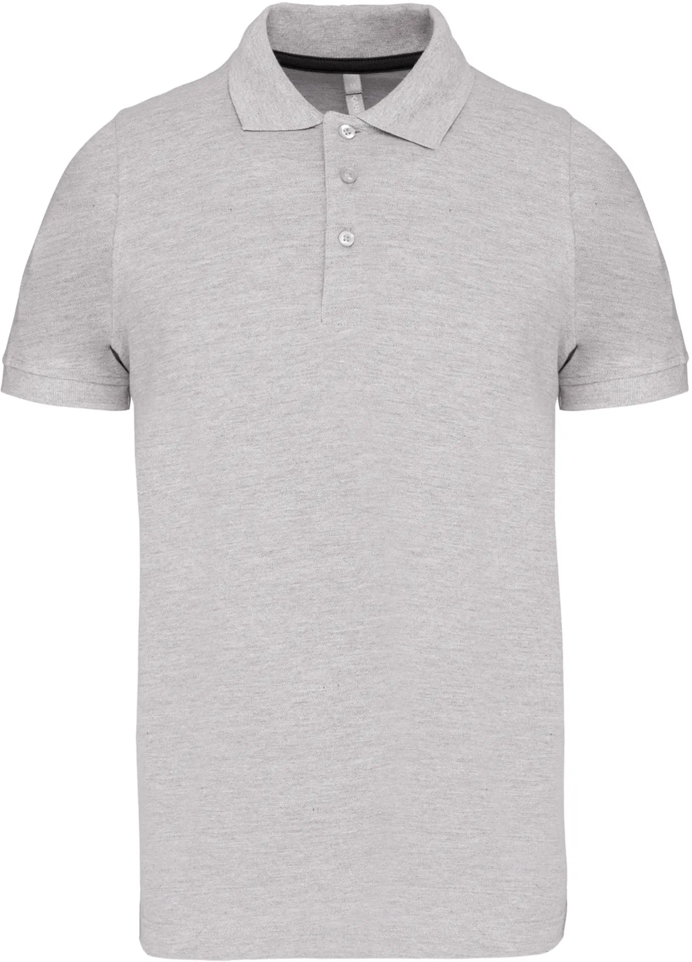 kariban-K241-herren-pique-polo-oxfordgrey-front-3 Kariban Herren Piqué Polo