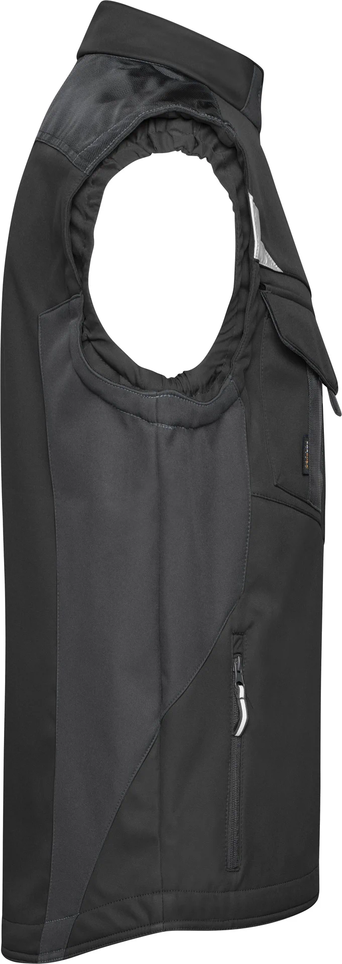 James & Nicholson Workwear Softshell Vest -Strong-