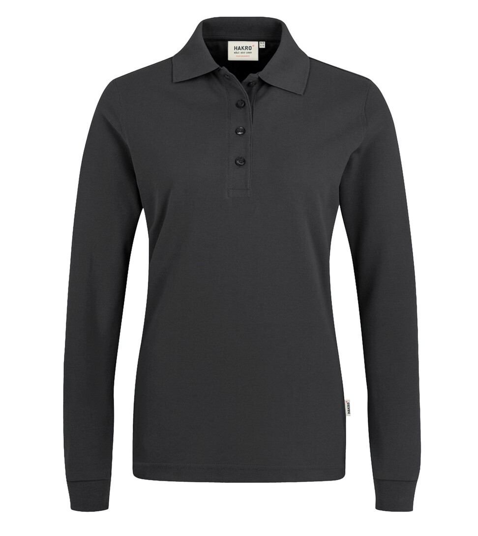 HAKRO Women-Longsleeve-Poloshirt 215 Mikralinar®