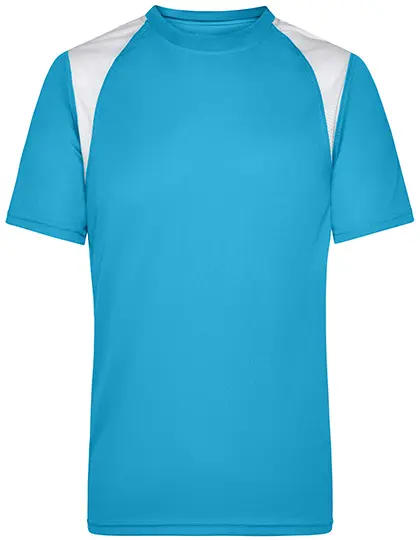 turquoise/white