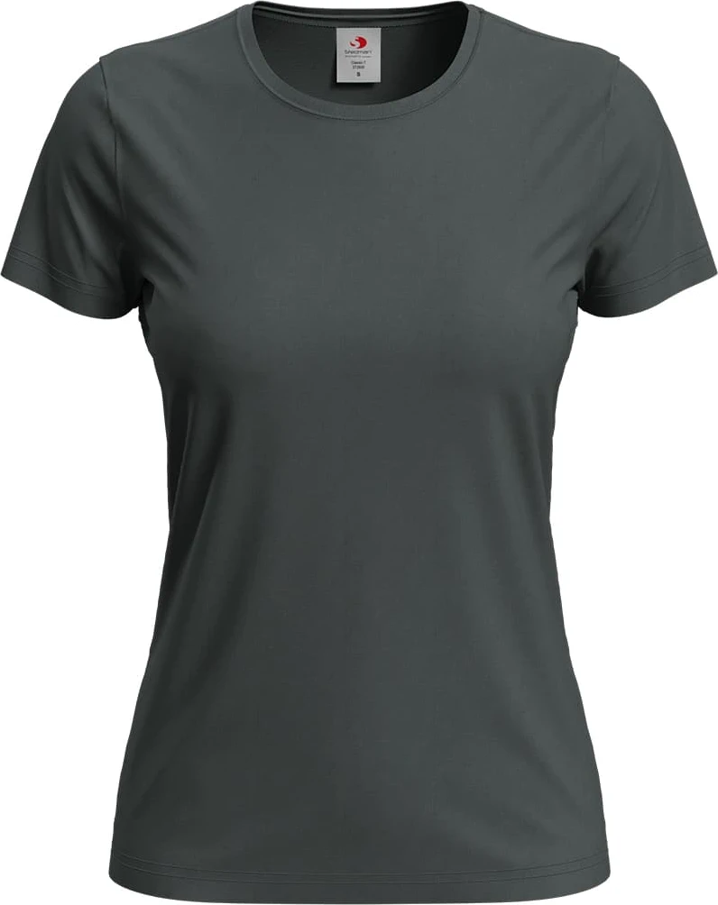 stedman-st2600-classic-t-shirt-women-slategrey-front-4 Stedman T-Shirt Classic Women