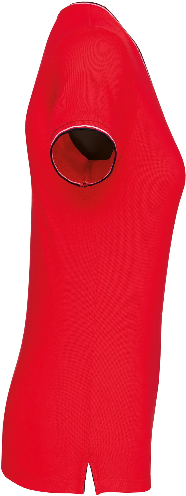 Kariban Damen Piqué V-Ausschnitt T-Shirt