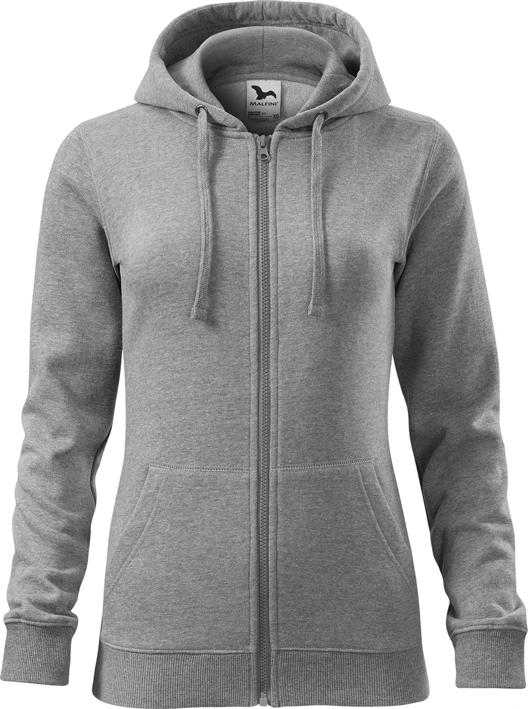 MALFINI Sweatshirt Damen Trendy Zipper 411