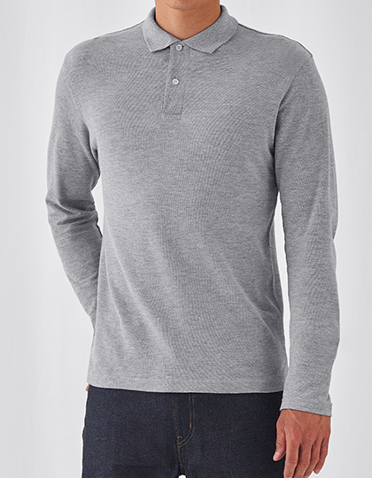 B&C Long Sleeve Polo ID.001 Unisex B&C Long Sleeve Polo ID.001 Unisex