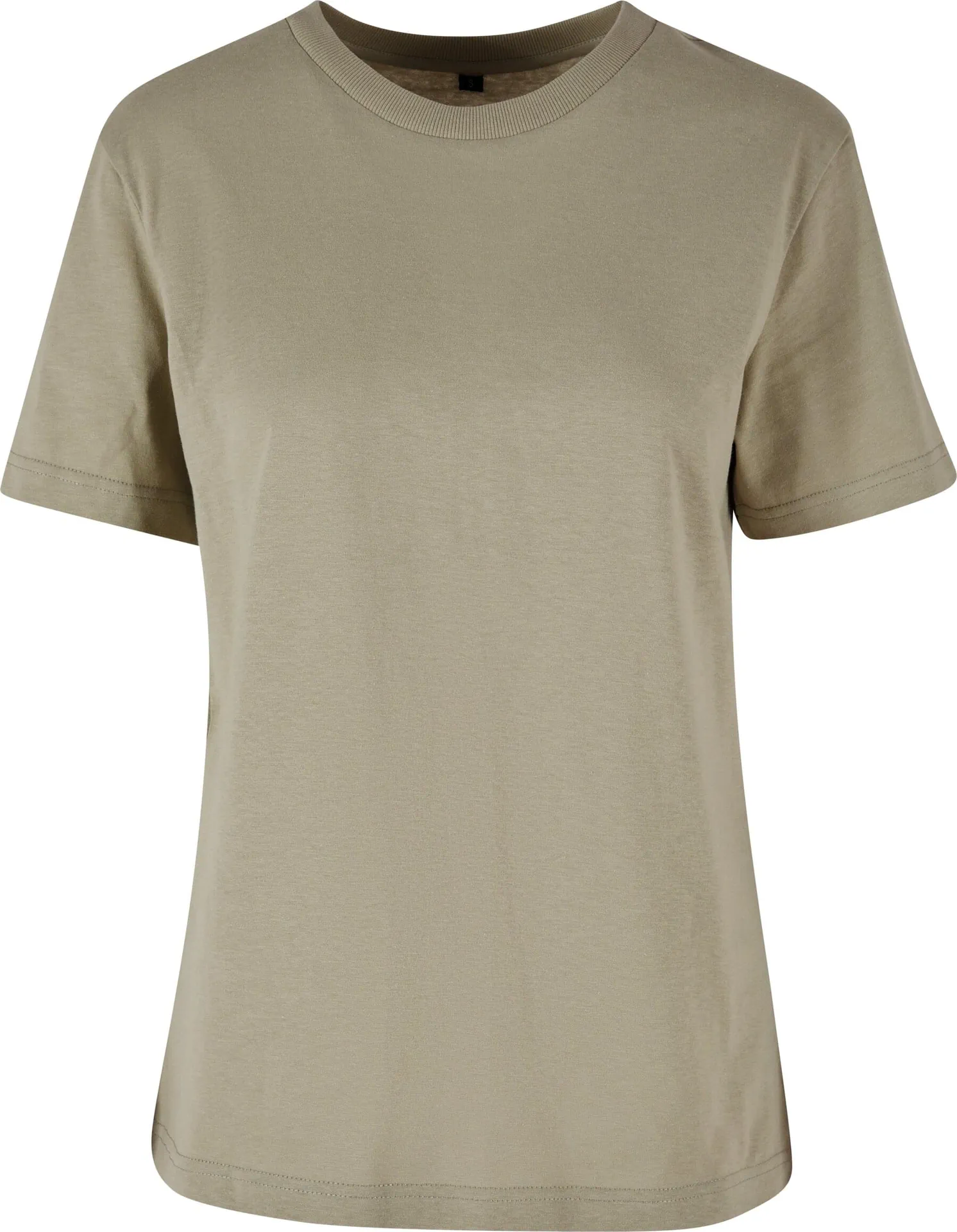 BYB-BY211-ladies-everyday-t-shirt-paleolive-front-4 Build Your Brand Ladies Everyday Tee